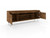 Manhattan Comfort Baxter Mid-Century - Modern 62.99" TV Stand with 4 Shelves in Rustic Brown