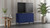Manhattan Comfort Smart Low 27.55" Wide TV Stand Cabinet in Blue