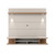 Manhattan Comfort Utopia 70" Floating Theater Entertainment Center with Led Lights in Off White and Maple Cream
