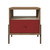 Manhattan Comfort Joy 1-Full Extension Drawer Nightstand in Red