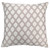 Andante Contemporary Decorative Feather and Down Throw Pillow In Birch Jacquard Fabric