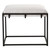 Uttermost Paradox White Small Bench