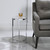 Uttermost Clarence Textured Glass Accent Table
