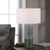 Uttermost Prova Gray Textured Table Lamp