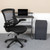 Office Set Bundle: Computer Desk, Office Chair and Locking File Cabinet