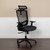 Contemporary Executive Office Chair with Pivot and Height Adjustable Headrest