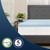 Capri Comfortable Sleep 2 inch Cool Gel Memory Foam Mattress Topper - Full [MR-M35-2-F-GG]