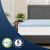 Capri Comfortable Sleep 2 inch Cool Gel Memory Foam Mattress Topper - King [MR-M35-2-K-GG]