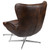 Bomber Jacket LeatherSoft Swivel Wing Chair and Ottoman Set [ZB-WING-CH-OT-BOMB-GG]