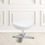 White LeatherSoft Saddle Wing Ottoman [ZB-WING-WH-OTT-LEA-GG]