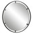 Uttermost Cashel Round Iron Mirror