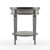 Sampson Powder Gray Accent Table