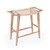 Tristan Natural Wood & Rattan Counter Stool