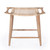 Tristan Natural Wood & Rattan Counter Stool