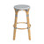 Tobias Cottage White Rattan Bar Stool