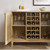 Render Bar Cabinet EEI-6156-OAK