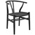 Amish Dining Wood Armchair EEI-552-BLK-BLK