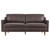 Impart Genuine Leather Sofa EEI-5553-BRN