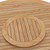Wellspring 5-Piece Outdoor Patio Teak Wood Dining Set EEI-6118-GRY-GPH