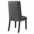 Baron Dining Chair Vinyl Set of 2 EEI-2747-GRY-SET