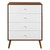 Transmit 4-Drawer Chest MOD-7019-WAL-WHI