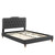 Amber Full Platform Bed MOD-6782-CHA