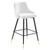 Adorn Performance Velvet Bar Stool Set of 2 EEI-4595-WHI