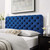 Lizzy Tufted Twin Performance Velvet Headboard MOD-6030-NAV