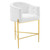 Savour Tufted Counter Stool EEI-3910-WHI