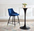 Adorn Performance Velvet Counter Stool EEI-3908-NAV