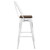 Promenade Bar Stool Metal Set of 4 EEI-3951-WHI