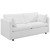 Activate Upholstered Fabric Sofa and Armchair Set EEI-4045-WHI-SET