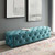 Amour 72" Tufted Button Entryway Performance Velvet Bench EEI-3772-SEA