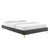 Amber Full Platform Bed MOD-6781-CHA