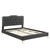 Amber Full Platform Bed MOD-6781-CHA