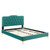 Amber Full Platform Bed MOD-6781-TEA