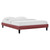 Amber Performance Velvet Twin Platform Bed MOD-6780-DUS