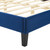 Amber Performance Velvet Twin Platform Bed MOD-6780-NAV