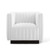 Conjure Tufted Armchair Upholstered Fabric Set of 2 EEI-5045-WHI