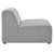 Bartlett Upholstered Fabric 4-Piece Sectional Sofa EEI-4518-LGR