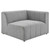 Bartlett Upholstered Fabric 4-Piece Sectional Sofa EEI-4518-LGR