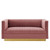 Sanguine Vertical Channel Tufted Performance Velvet Loveseat EEI-4530-DUS