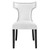 Curve Fabric Dining Chair EEI-2221-WHI