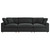 Commix Down Filled Overstuffed 3 Piece Sectional Sofa Set EEI-3355-BLK