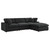 Commix Down Filled Overstuffed 4 Piece Sectional Sofa Set EEI-3356-BLK