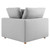 Commix Down Filled Overstuffed 2 Piece Sectional Sofa Set EEI-3354-LGR