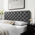 Lizzy Tufted King/California King Performance Velvet Headboard MOD-6032-CHA