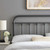 Sage King Metal Headboard MOD-6155-GRY