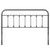 Sage Full Metal Headboard MOD-6153-GRY