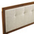 Draper Tufted Full Fabric and Wood Headboard MOD-6225-WAL-BEI